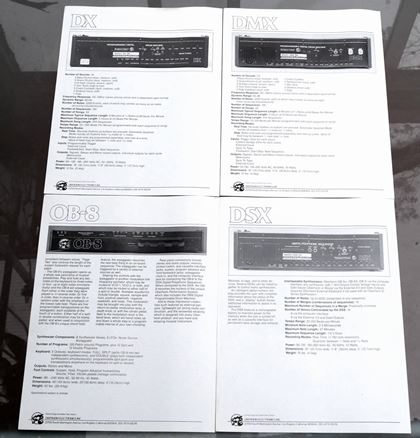 Oberheim-Performance System etc. promos